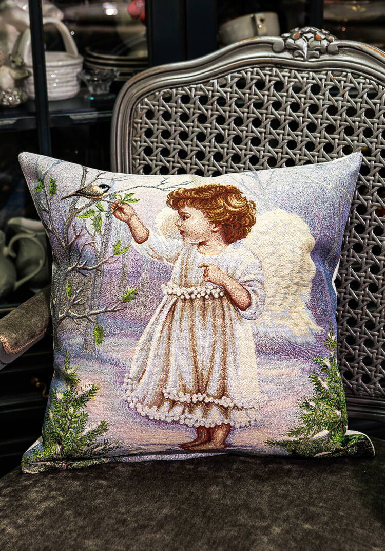 Наволочка декоративная Ангелочек шир.  750, рис. 4