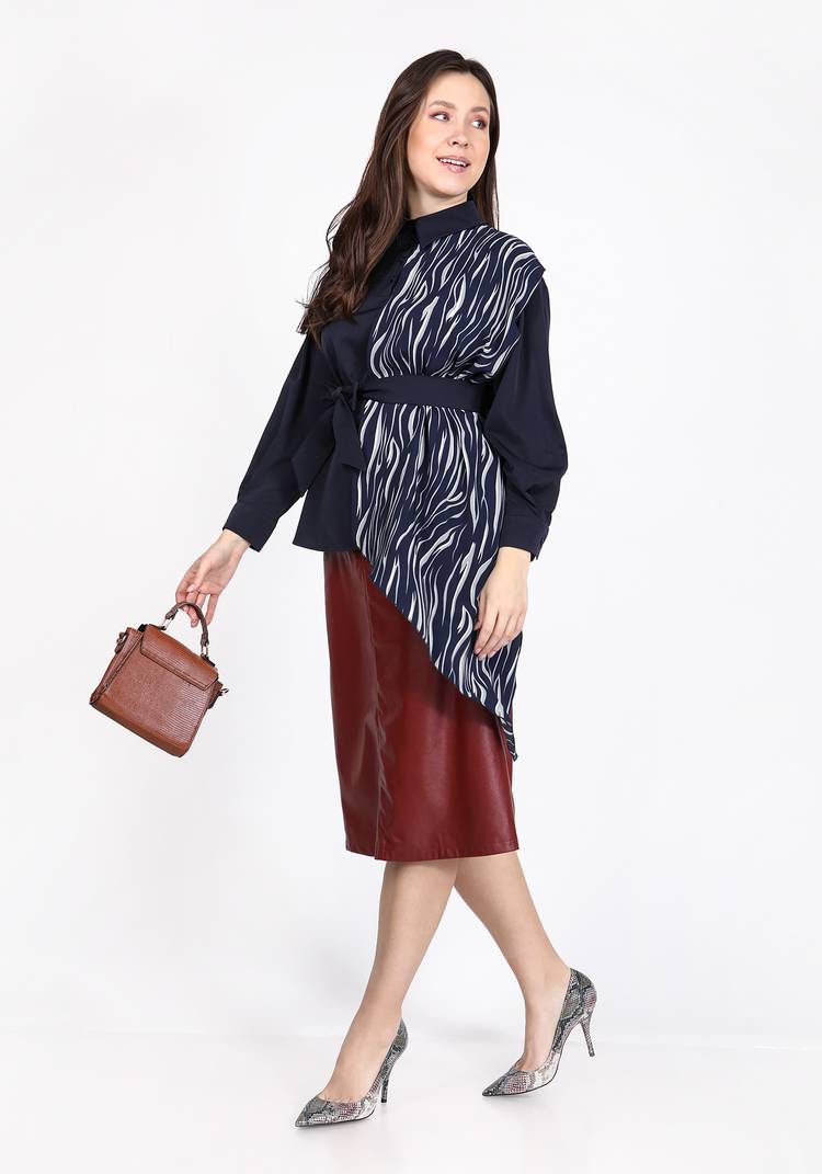 Рубашка Красивое сочетание шир.  750, рис. 11