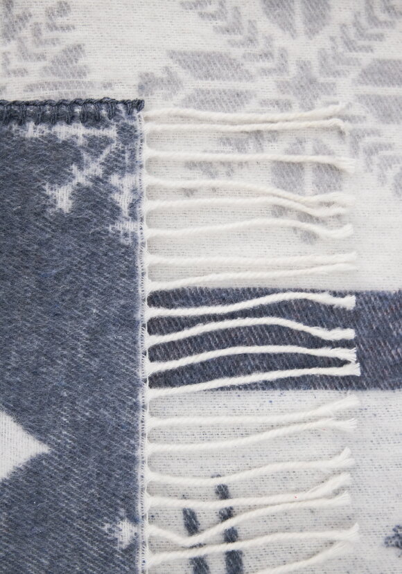 Плед с бахромой Хлопковый жаккард шир.  580, рис. 12