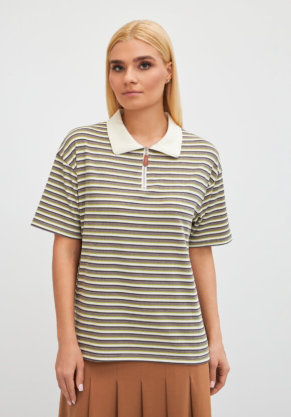 Футболка-поло Лилия шир.  580, рис. 9