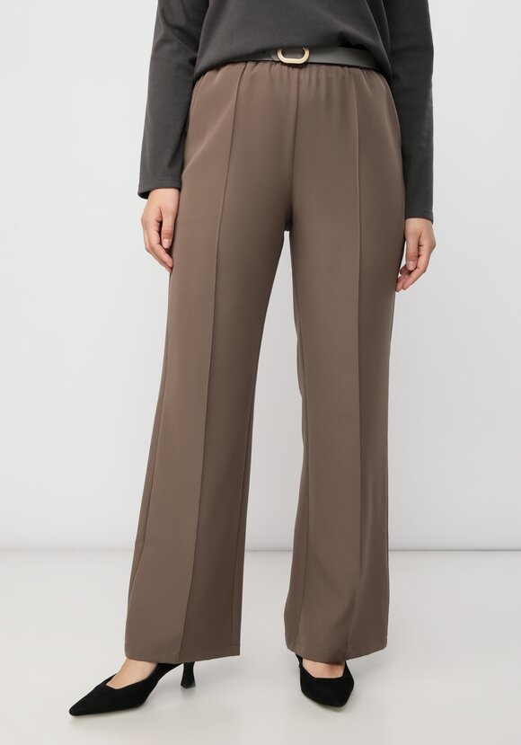 Брюки прямого кроя с комфортным поясом шир.  580, рис. 7