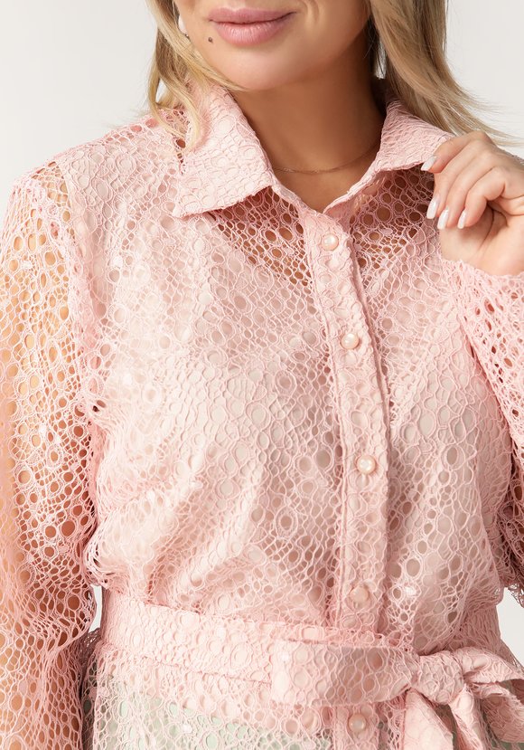 Блузка Кружевная мечта шир.  580, рис. 5