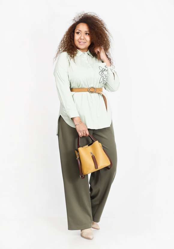 Брюки-трубы с  карманами шир.  580, рис. 7