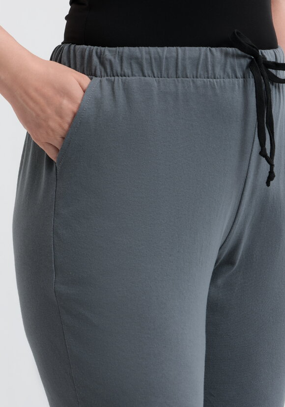 Бриджи трикотажные с поясом на кулиске шир.  580, рис. 5