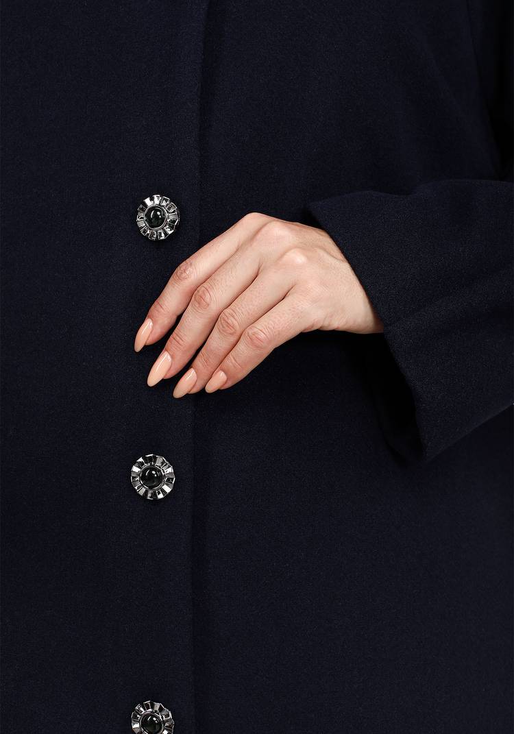 Пальто на пуговицах шир.  750, рис. 16