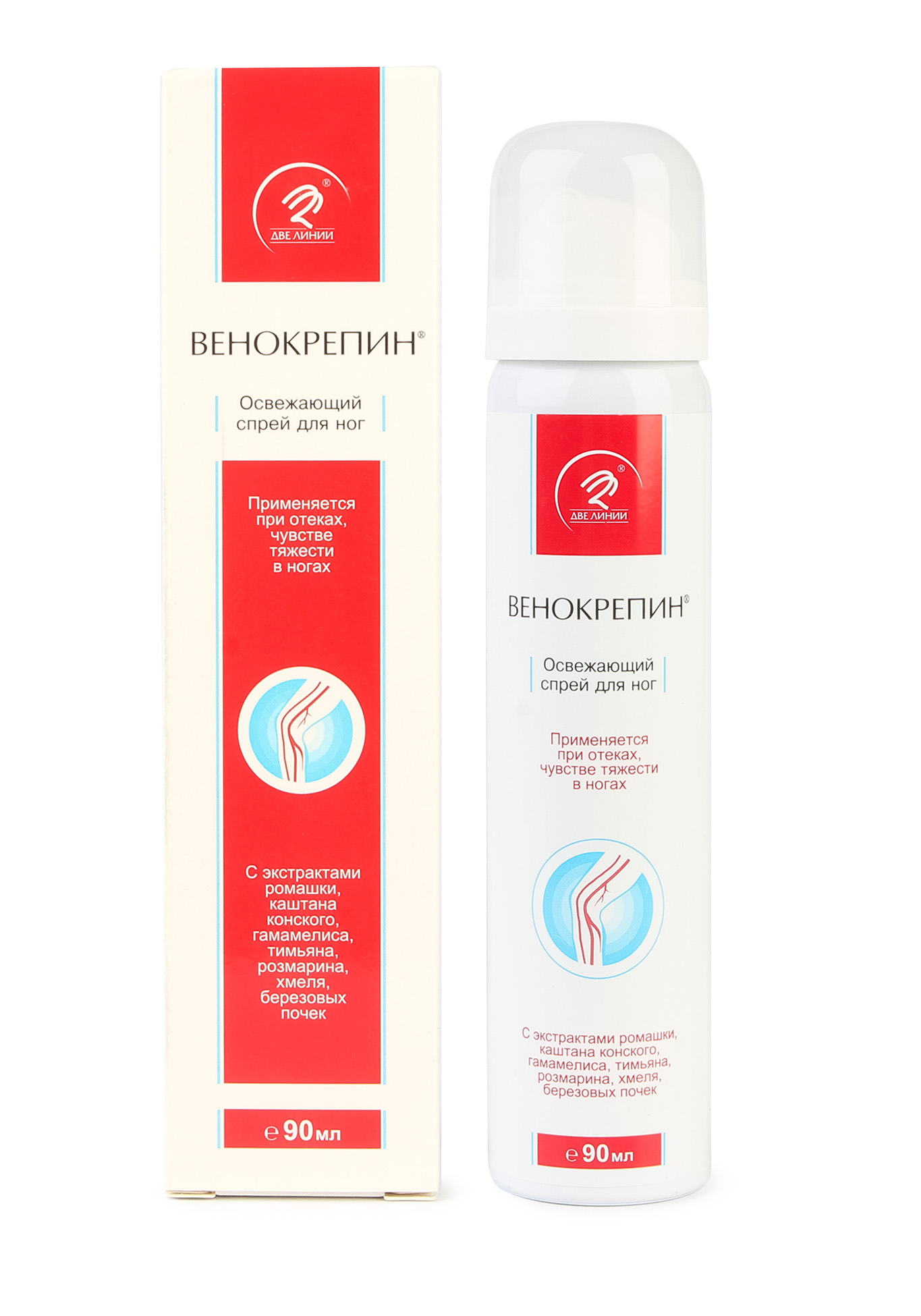 

Освежающий спрей для ног ВЕНОКРЕПИН