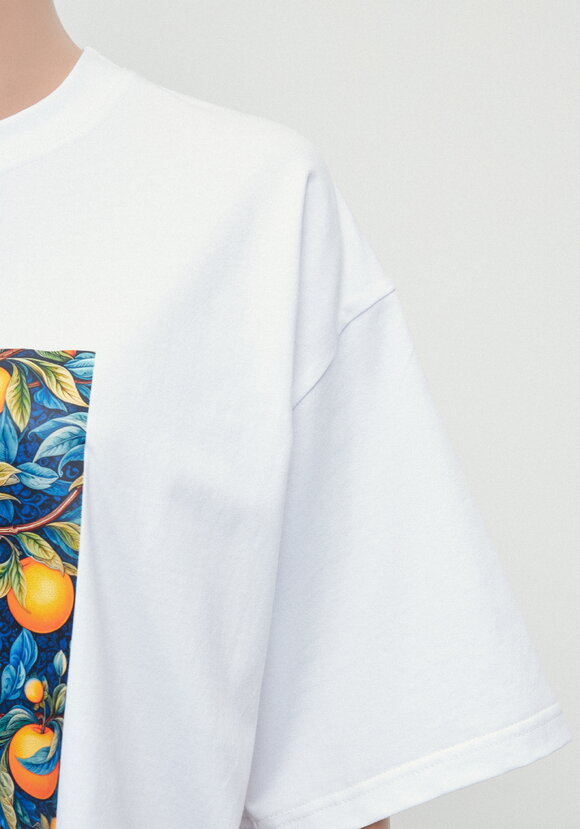 Футболка Викторианский шик шир.  580, рис. 5