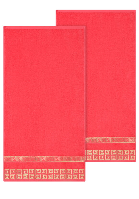 Полотенце махровое Греция, 2 шт., 50*90 шир.  580, рис. 1