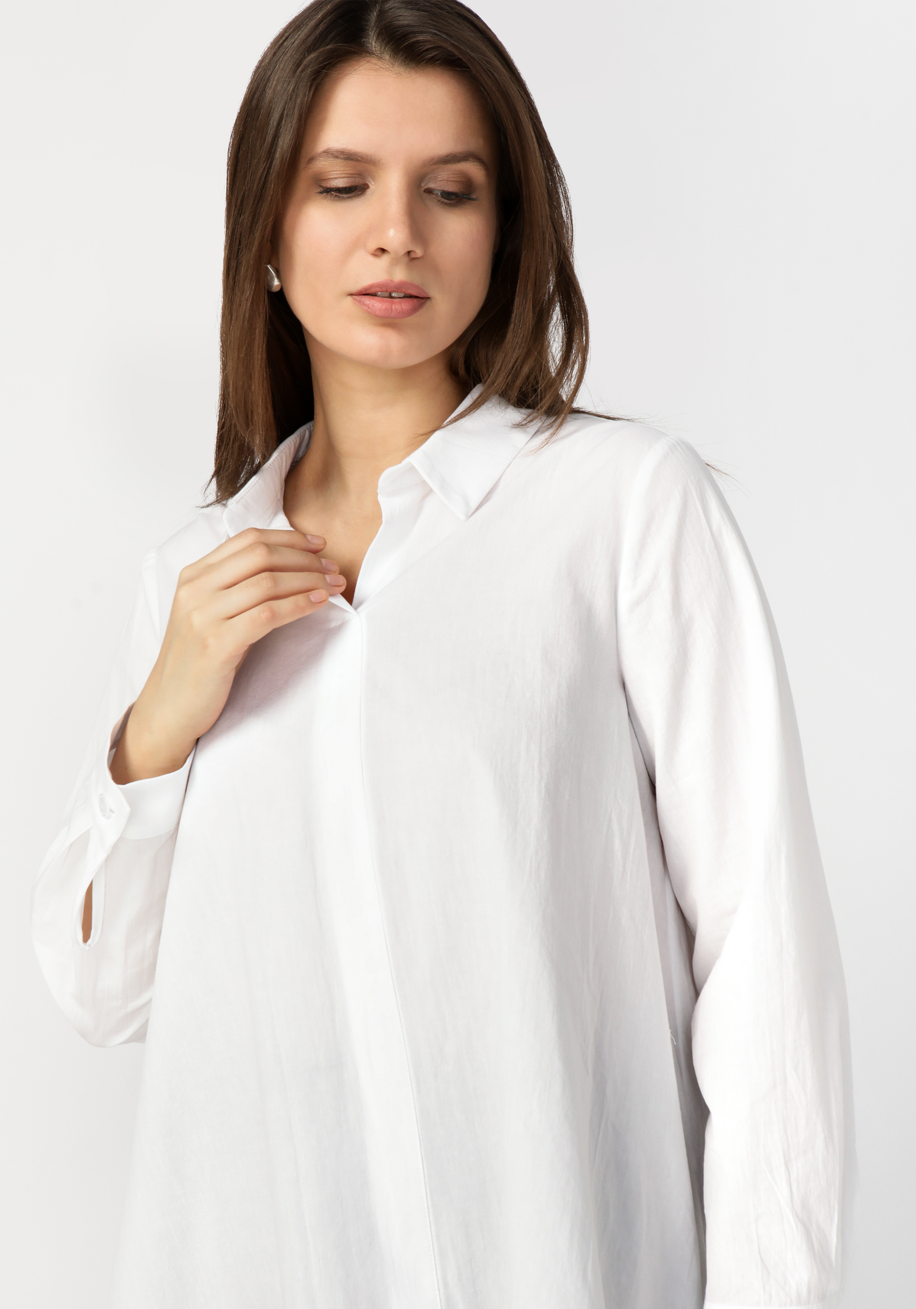 Комплект из блузы и топа Frida, размер 50, цвет белый - фото 10