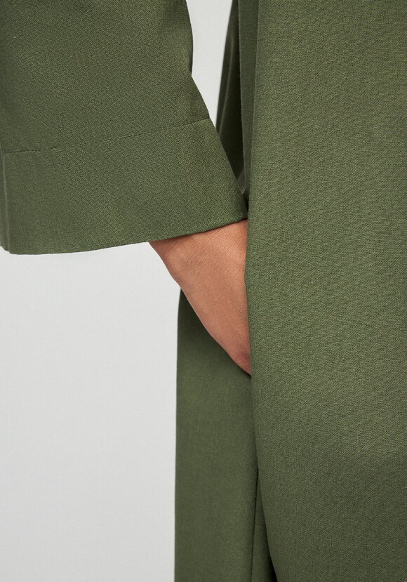 Платье-тренч с капюшоном изо льна шир.  580, рис. 6