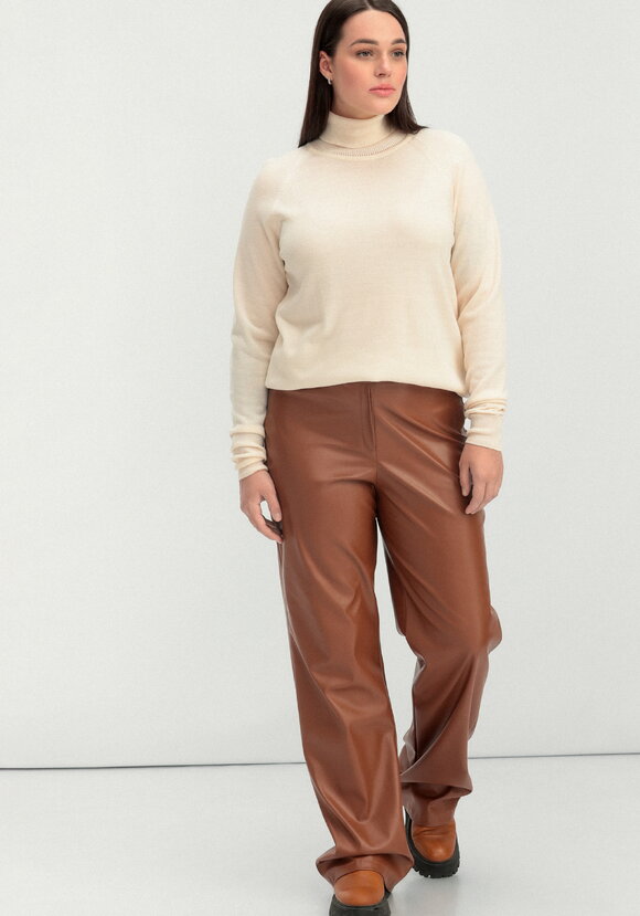 Джемпер прямого силуэта с высоким воротом шир.  580, рис. 2