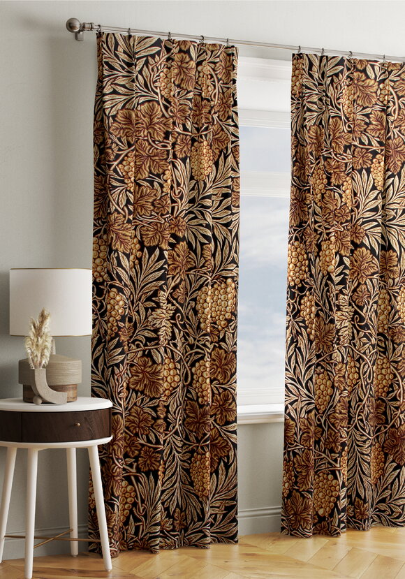 Портьера Виноградная лоза шир.  580, рис. 1