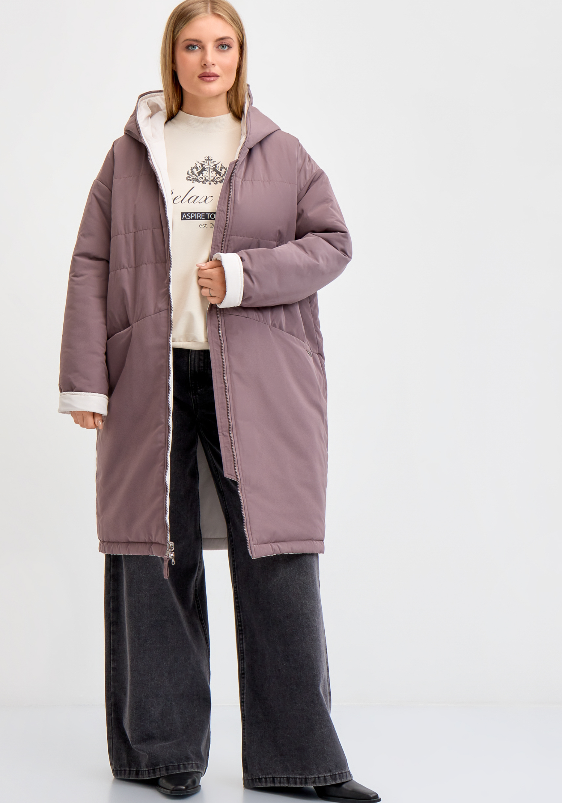 

Пальто "Изящество", Коричневый