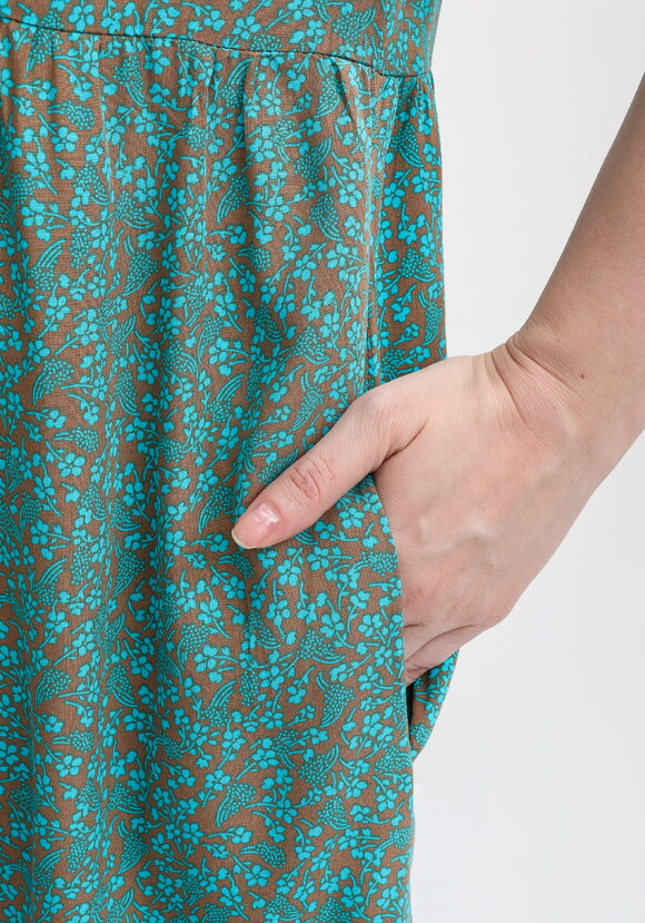 Платье свободное с короткими рукавами шир.  580, рис. 6