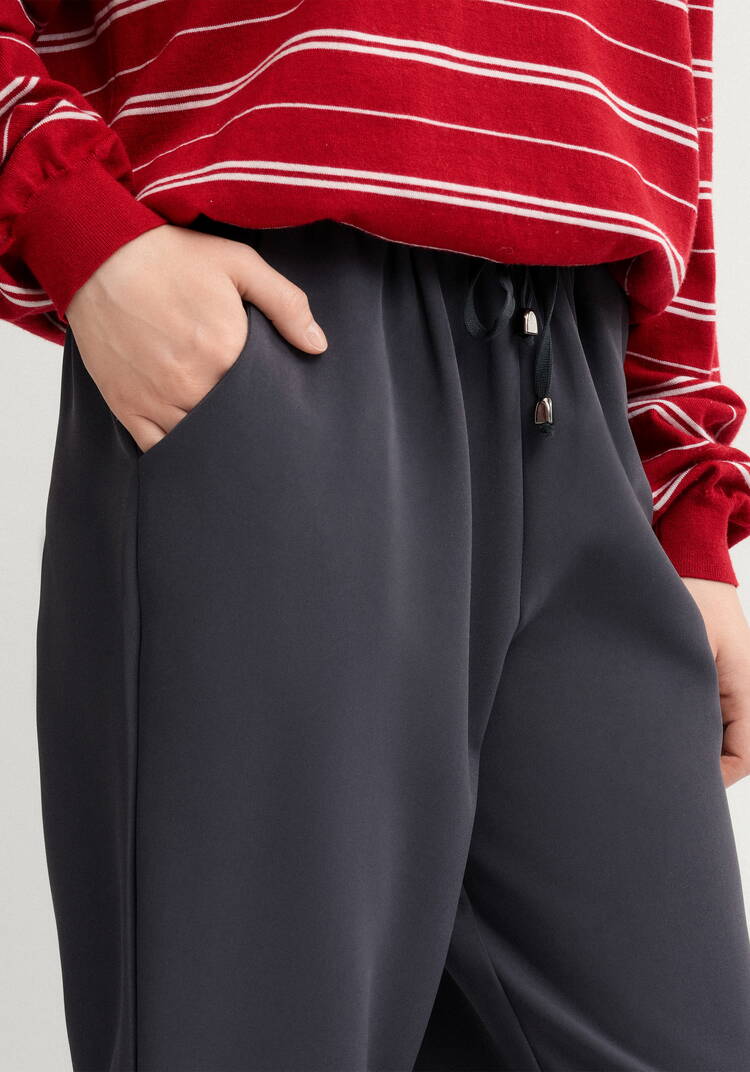 Брюки прямого силуэта зауженные к низу шир.  750, рис. 12