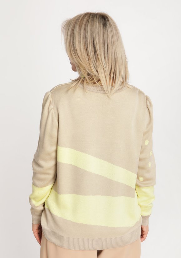 Джемпер прямого кроя с рукавами буф шир.  580, рис. 2