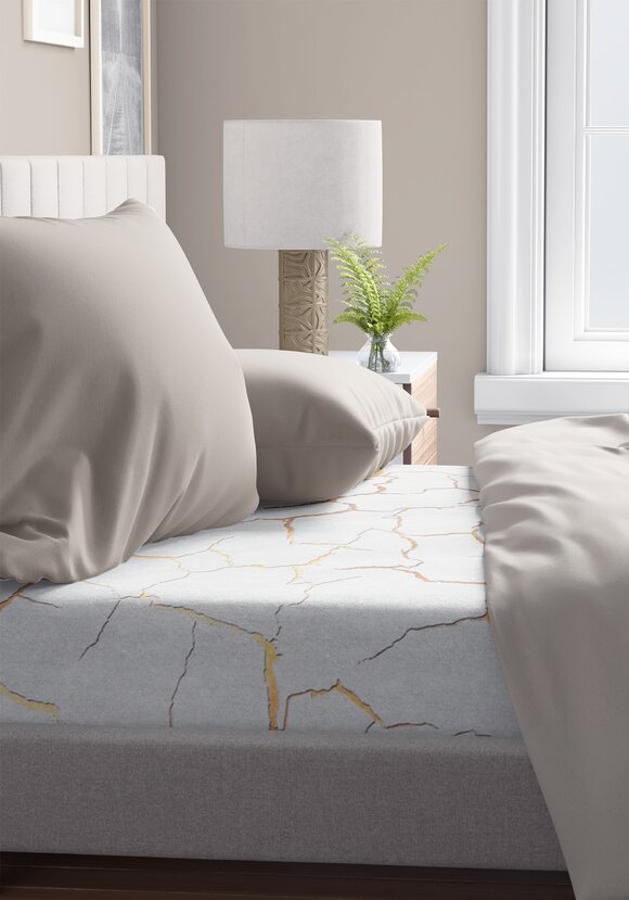 Простыня на резинке Кракелюр шир.  580, рис. 7