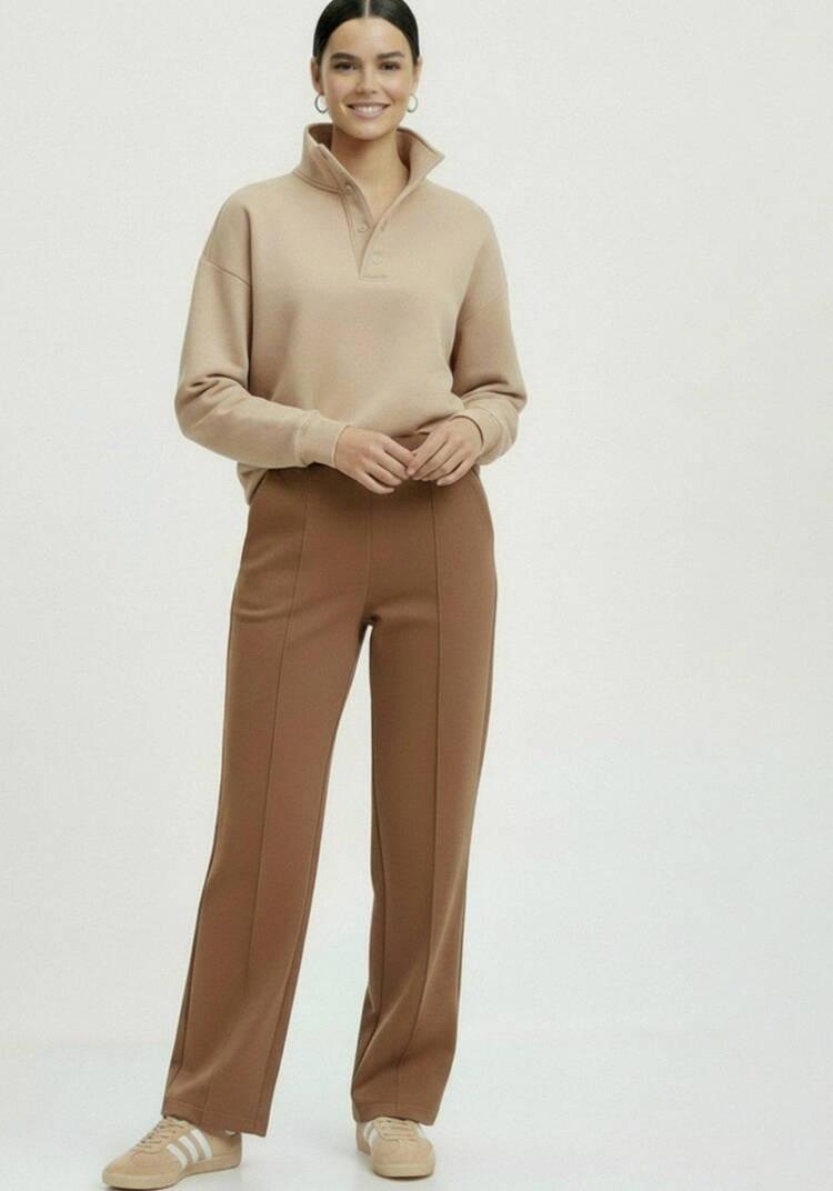 Брюки прямые с стрелками шир.  750, рис. 15