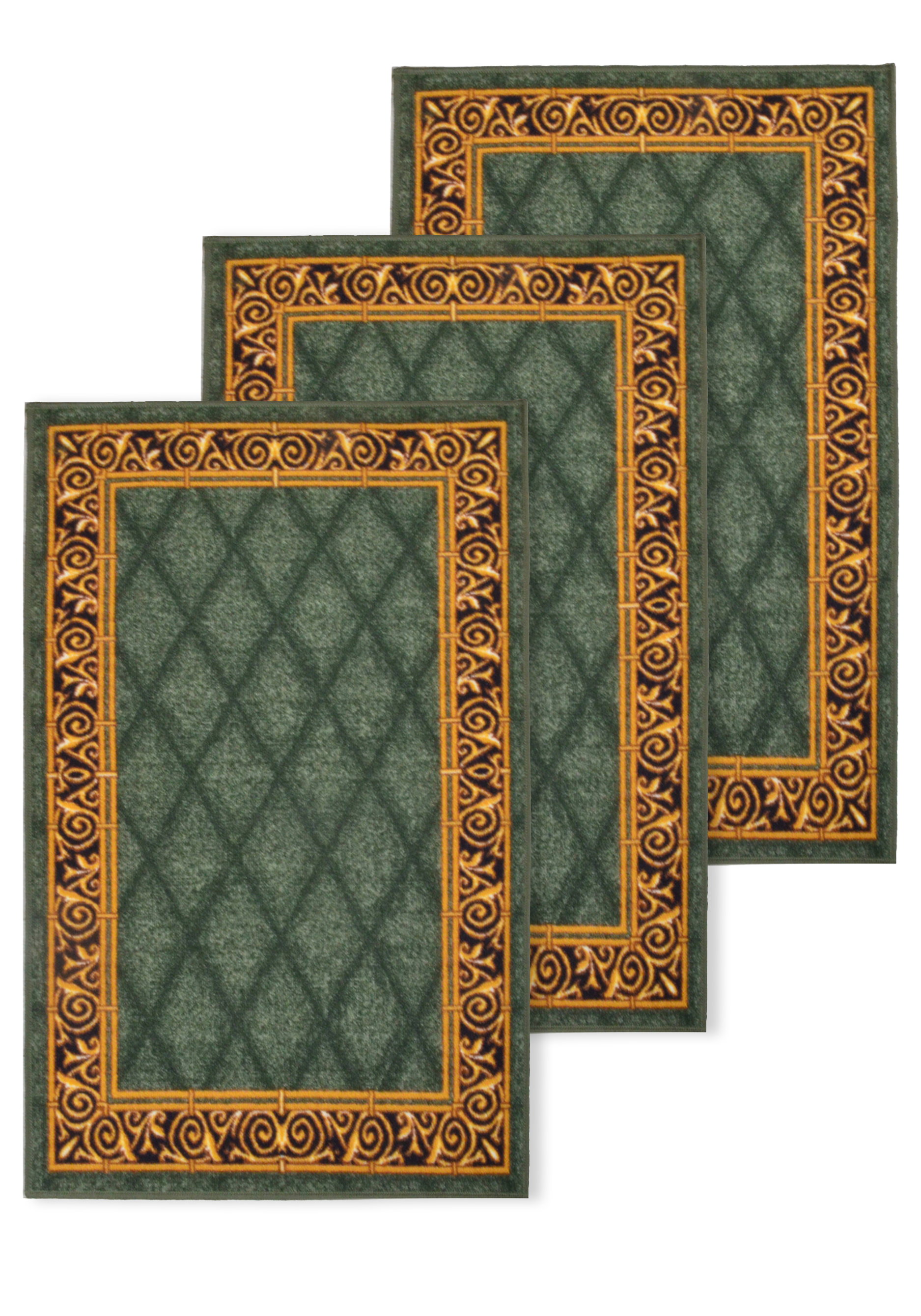 Коврик на резиновой основе, 3 шт.