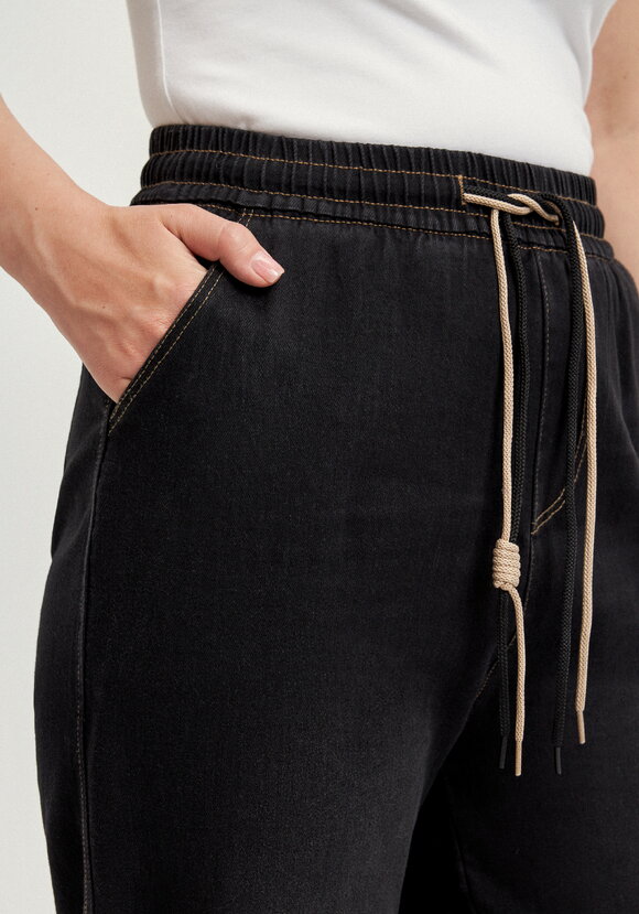 Брюки бананы с миниатюрной вышивкой шир.  580, рис. 14