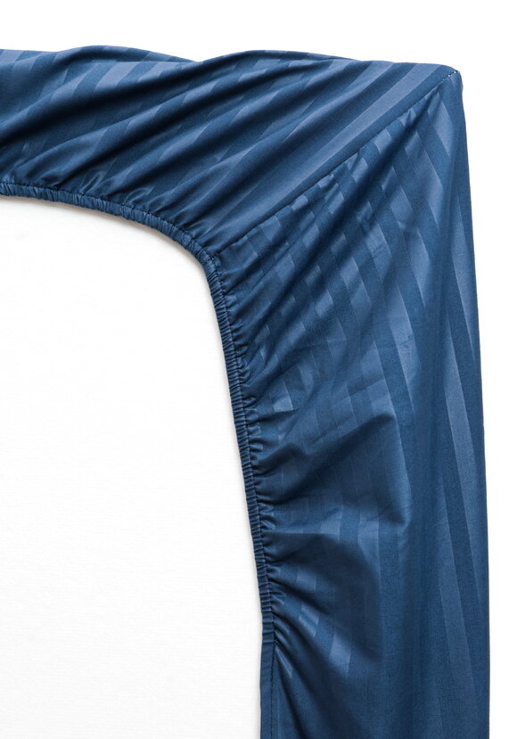 Простыня на резинке Шелковая полоса шир.  580, рис. 3