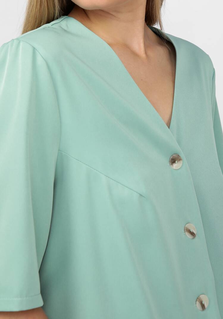 Комплект: блузат+юбка c цветочным принтом шир.  750, рис. 27