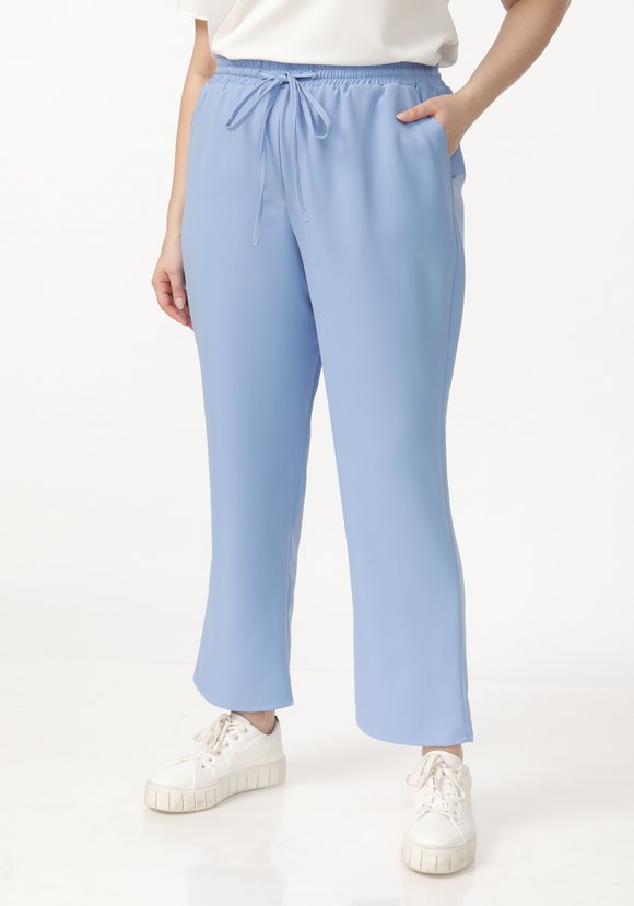 Брюки-бананы свободного кроя с карманами шир.  580, рис. 5