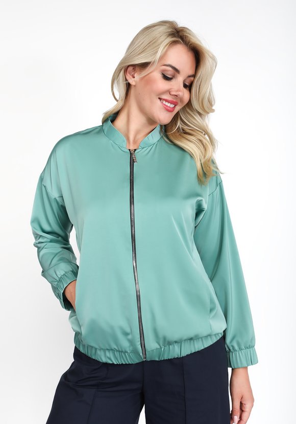 Куртка-бомбер на молнии шир.  580, рис. 2