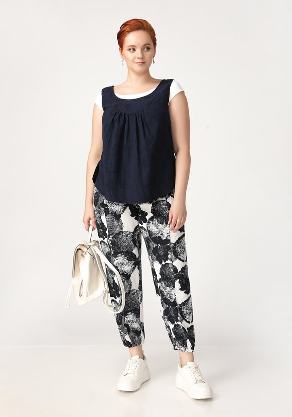 Блуза Музыкальная нота шир.  580, рис. 5