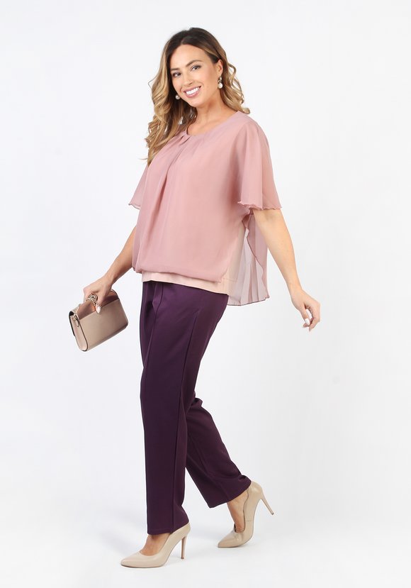 Брюки на резинке Стрелочка шир.  580, рис. 11