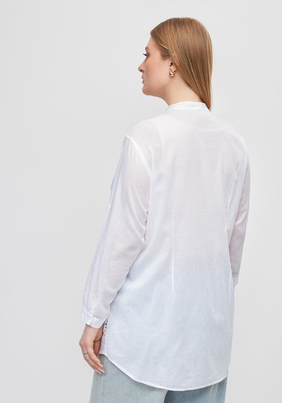 Блуза с кружевом Эстер шир.  580, рис. 3