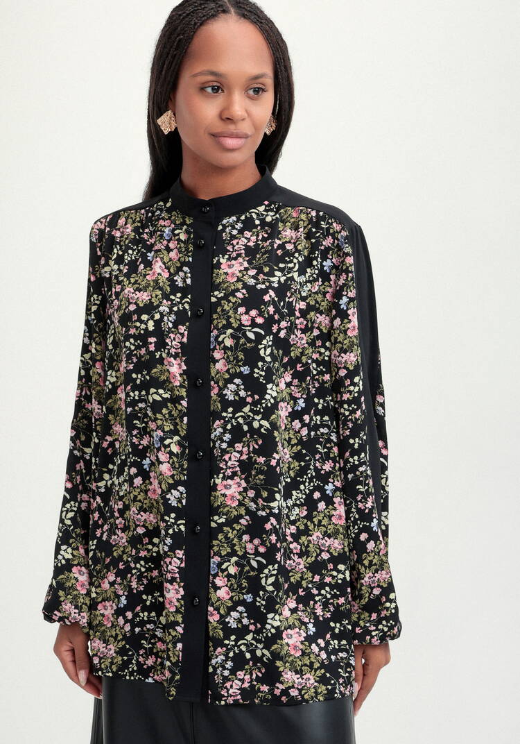 Блуза с лампасами по рукавам шир.  750, рис. 4