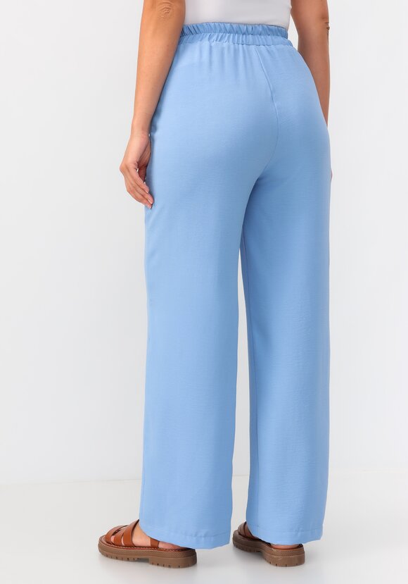 Костюм: брюки и блуза с лаконичным принтом шир.  580, рис. 5