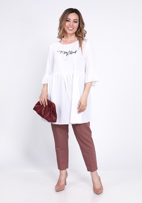 Туника свободного кроя Анна шир.  580, рис. 1