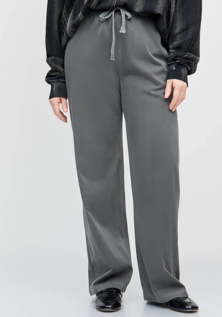 Брюки прямые от бедра с комфортным поясом шир.  750, рис. 15