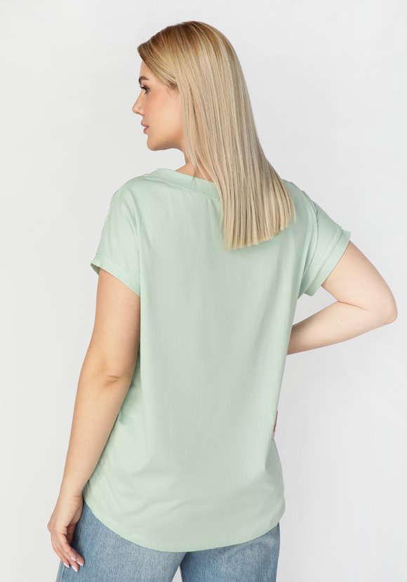 Футболка женская Виолетта шир.  580, рис. 3