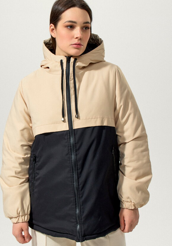 Куртка с капюшоном на молнии шир.  580, рис. 10