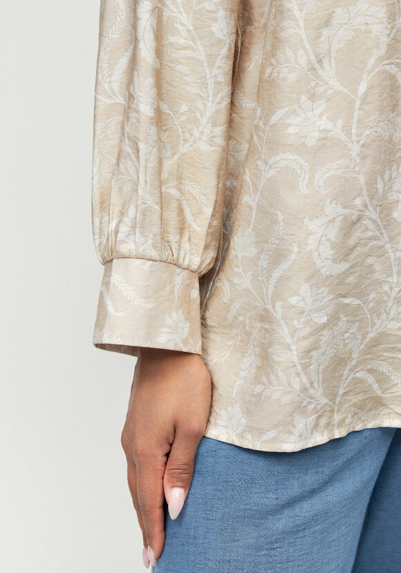 Блуза с цветочным принтом Эмилия шир.  580, рис. 13