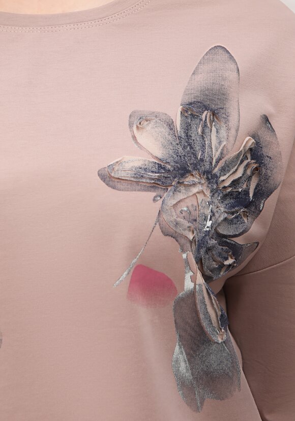 Блуза с принтом на кулиске шир.  580, рис. 12