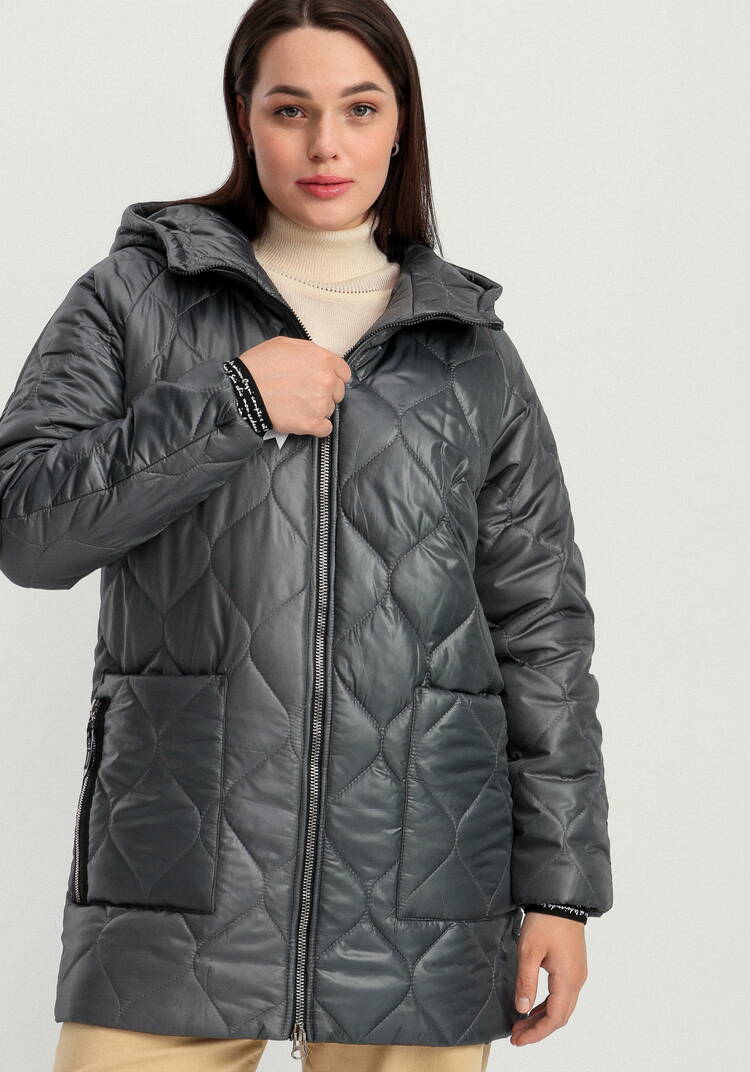 Куртка на молнии с капюшоном Милана шир.  750, рис. 29