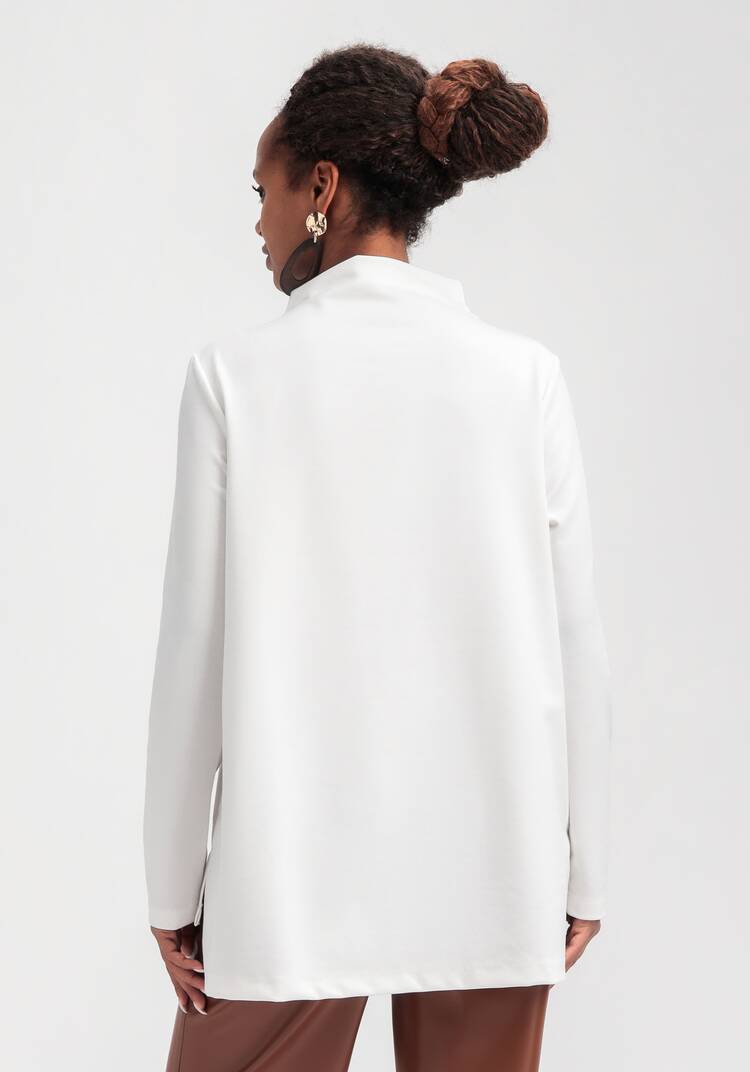 Туника свободного кроя с декором на груди шир.  750, рис. 19