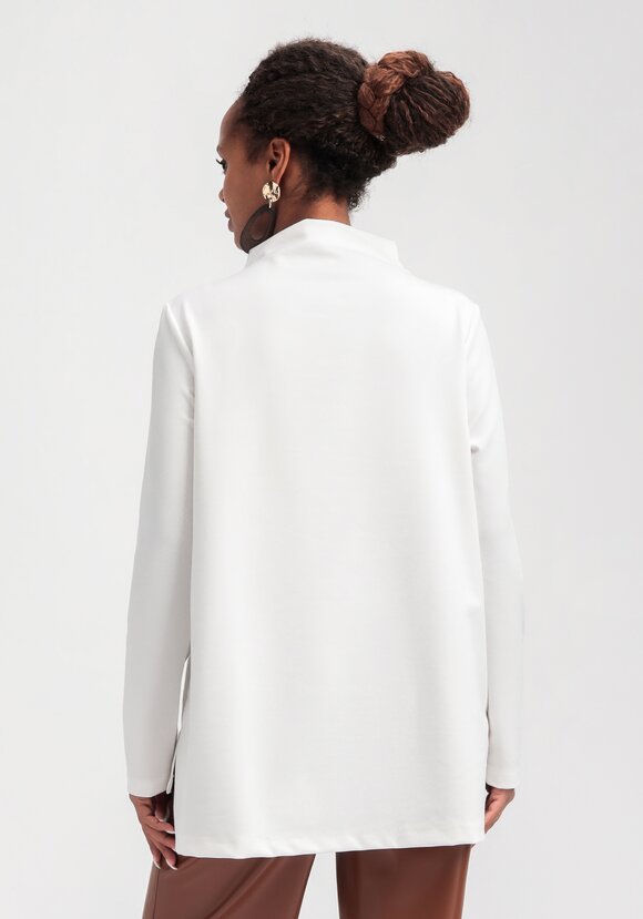 Туника свободного кроя с декором на груди шир.  580, рис. 19