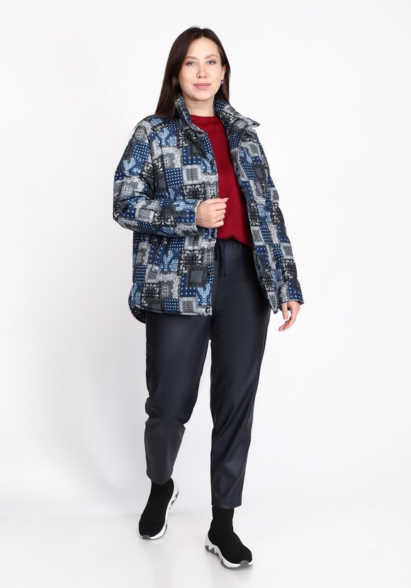 Куртка Оригинальный принт шир.  580, рис. 16