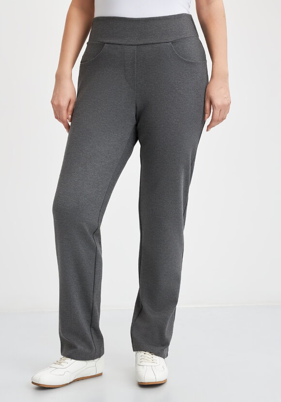 Брюки Кокетка с начесом шир.  580, рис. 4