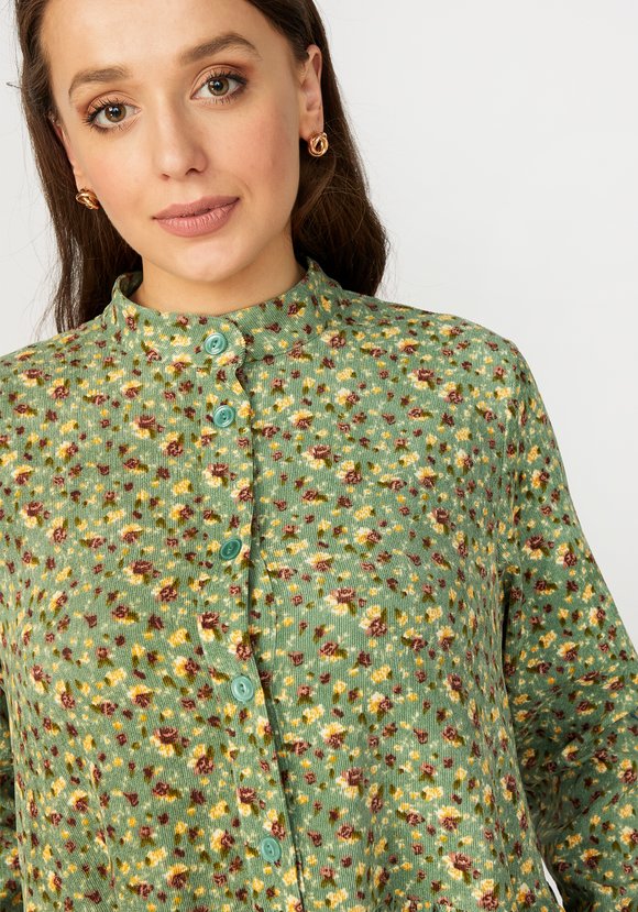 Платье свободного кроя со сборкой на талии шир.  580, рис. 21