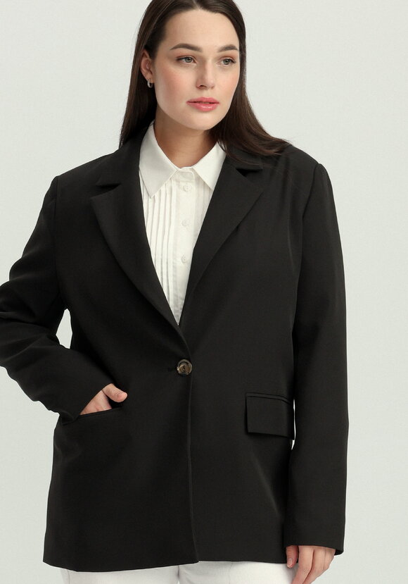 Пиджак однобортный на подкладке шир.  580, рис. 13