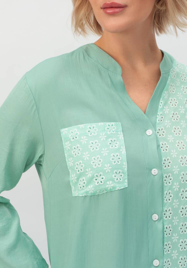 Рубашка удлиненная из хлопка шир.  750, рис. 22