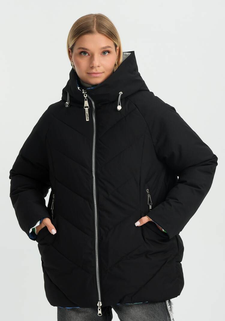 Куртка двусторонняя с декором шир.  750, рис. 17