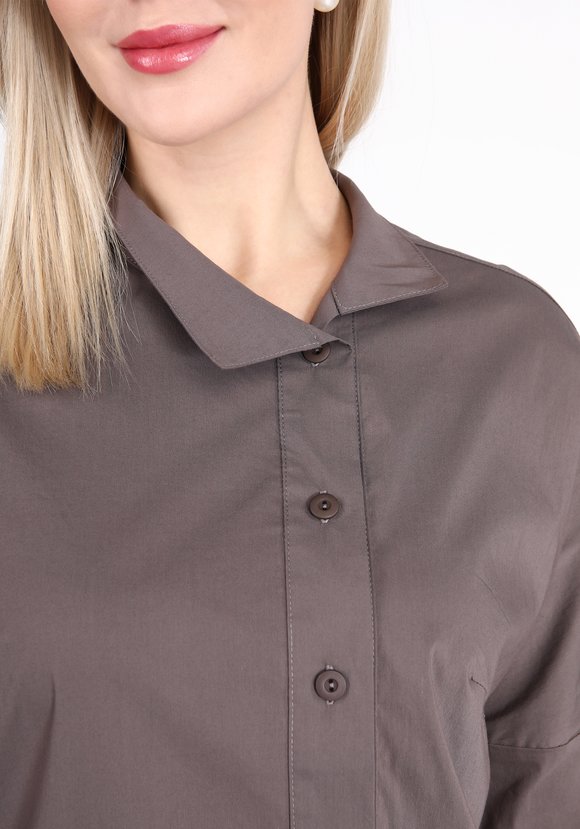 Блуза с ассиметричной застежкой шир.  580, рис. 4