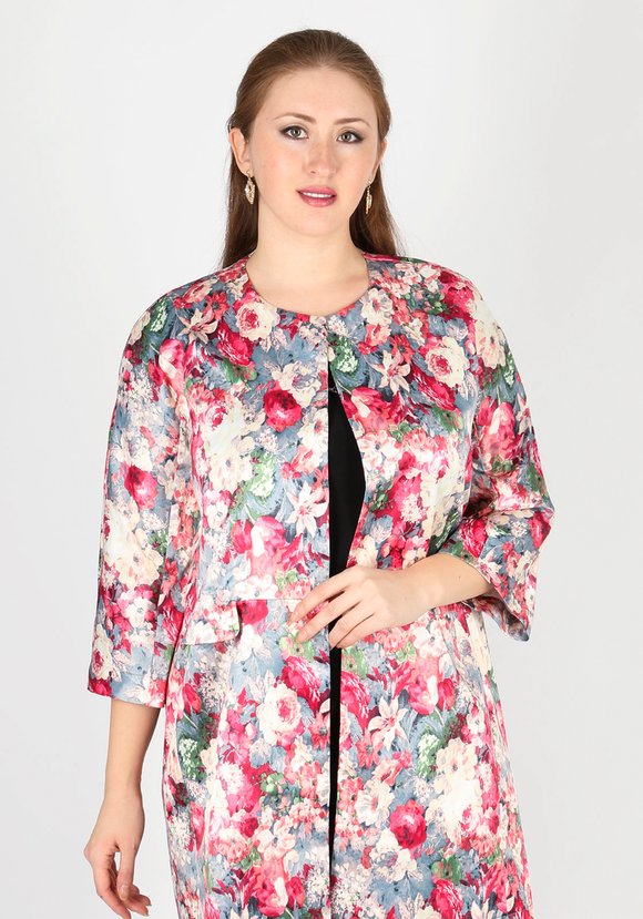 Кардиган на застежке с имитацией карманов шир.  580, рис. 11